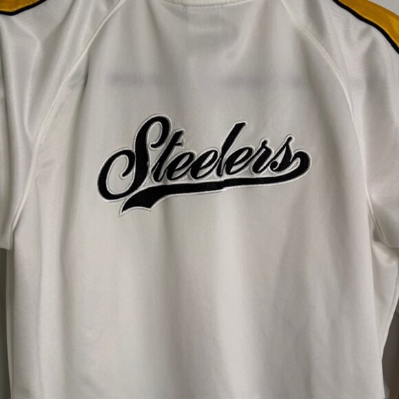 Reebok NFL Women's Pittsburgh Steelers Full Zip Jacket Size Large - Picture 7 of 8